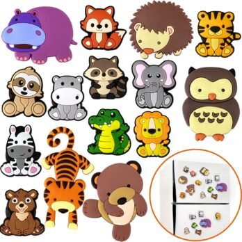 Jungle Animal Fridge Magnets